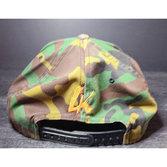 Last Kings Snapbacks 1st Gen Hat Camo Green RARE - MADE IN USA - Picture 2 of 5